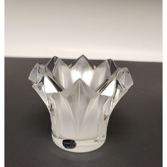 Mikasa Bohemia Crystal Frosted Votive Candle Holder - Picture 3 of 5